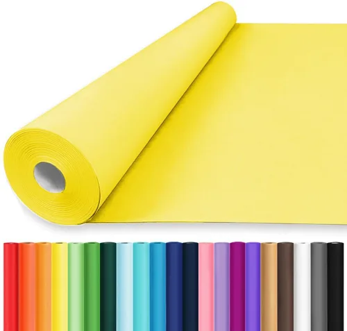 Miniatura 37 de Vanhench - Papel de estraza color marrón de 17.5 x 1200 pulgadas (100 pies), para artes y manualidades, para envolver regalos y flores, tablón
