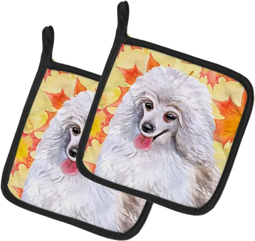 Miniatura 31 de Caroline's Treasures BB9655PTHD - Juego de soportes para ollas de cocina resistentes al calor, almohadillas calientes para horno, 7 1/2 x 7 1/2