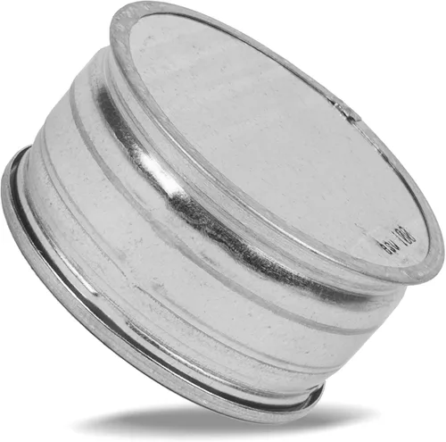 Miniatura 8 de Repa Market Tapa redonda de 4 pulgadas para conducto de secador, tapa en T de acero galvanizado, tapón de metal, cubierta de tubería para interiores