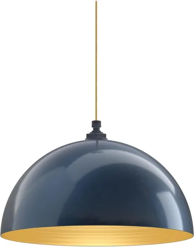 Miniatura 11 de Steel Lighting Co. Brentwood - Lámpara colgante Montada en el techo Domo redondo de 14 pulgadas Estilo moderno contemporáneo de granja