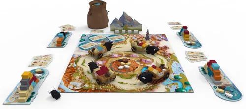 Miniatura 3 de Juego de mesa de yak Gestión de recursos estratégicos para la construcción de la diversión familiar para adultos y niños de 8 años en adelante 2-4