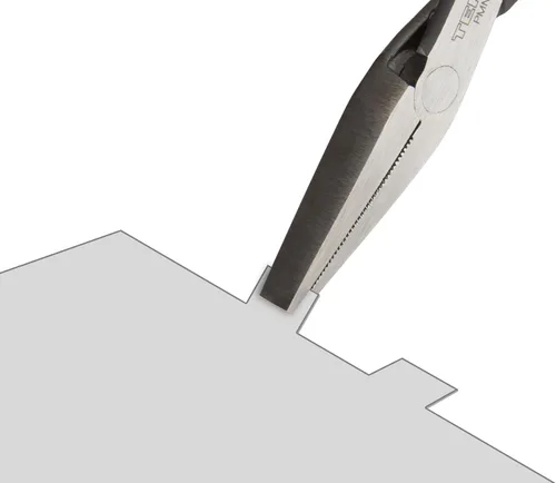 Miniatura 5 de TEKTON Juego de minialicates, 3 piezas (punta larga, punta plana, para corte) PMN99003
