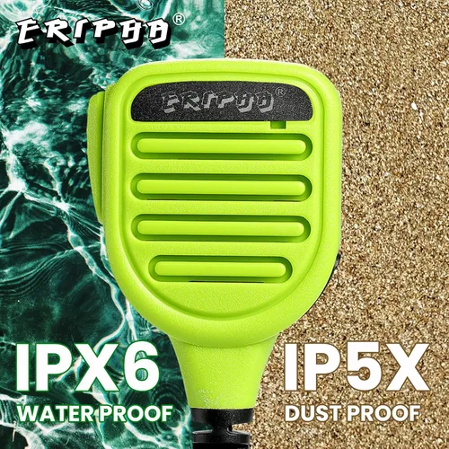 Miniatura 6 de Altavoz de micrófono de hombro compatible con Motorola XPR 3000 3000e 3300 3300e 3500e 3500e impermeable IP56 Micrófono de altavoz de radio
