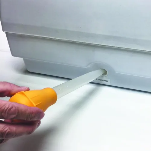 Miniatura 3 de Farm Innovators - Incubadora de aire circulado de 120 voltios y 40 vatios para hasta 48 huevos con pantalla digital fácil de leer y ventana de Aire
