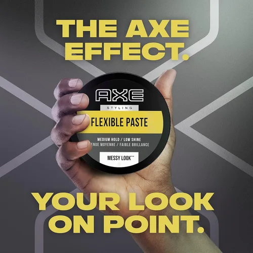 Miniatura 4 de AXE Styling - Pasta flexible para el cabello, aspecto urbano desordenado, 2 unidades para una textura instantánea, mejora el peinado fácil de 2.64