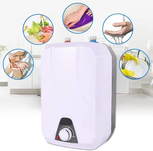 Miniatura 6 de Calentador de agua eléctrico, calentador de agua eléctrico sin tanque de 110 V 8 L, calentador de agua caliente inteligente, calentador de agua