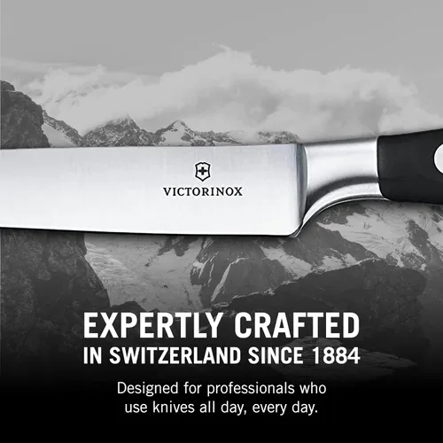 Miniatura 7 de Victorinox Grand Maitre Cuchillo de pelar forjado, cuchillo de cocina ergonómico de acero inoxidable prémium para rebanar frutas y verduras