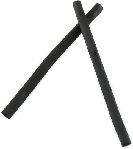 Miniatura 5 de E-outstanding Palitos de carbón, 25 lápices de carbón de 7 a 0.354 in de diámetro para dibujo, bocetos y bellas artes, carbón comprimido