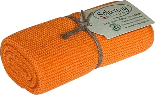 Miniatura 4 de Solwang Toallas de mano de cocina de algodón danés 100% algodón orgánico, hechas en la India (amarillo brillante orgánico)