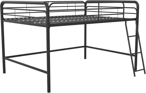 Miniatura 17 de DHP Jett Junior Cama de Metal Completa para Desván, Plateada
