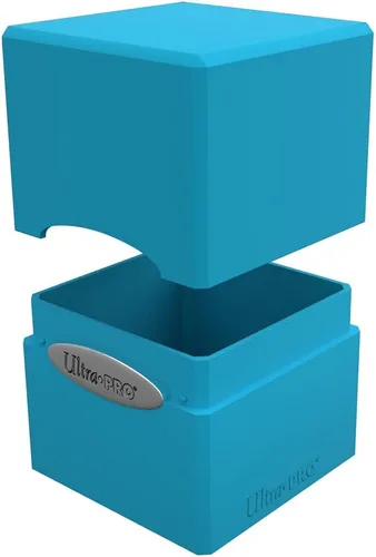 Miniatura 3 de Ultra Pro - Caja de Mazo Cubo Satinado - Azul Cielo