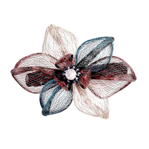 Miniatura 8 de Pasadores grandes para el pelo de las mujeres, pasadores de pelo grueso para mujer, accesorios de boda para mujer, alambre de cobre hecho a mano