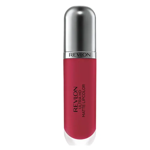 Miniatura 12 de Revlon Ultra HD Matte Lipcolor, lápiz labial líquido mate ligero aterciopelado en rosa, Devotion (600), 0.2 onzas