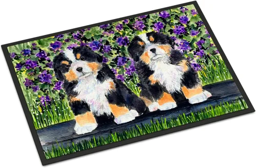 Miniatura 289 de Caroline's Treasures SS8220MAT - Felpudo afgano de 18 x 27 pulgadas, para interiores y exteriores, para entrada, antideslizante, lavable, de pelo