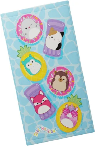 Miniatura 10 de Collectibles Angry Birds - Toalla de baño de algodón súper suave, 60 x 30 pulgadas, (producto 100% oficial) por Franco