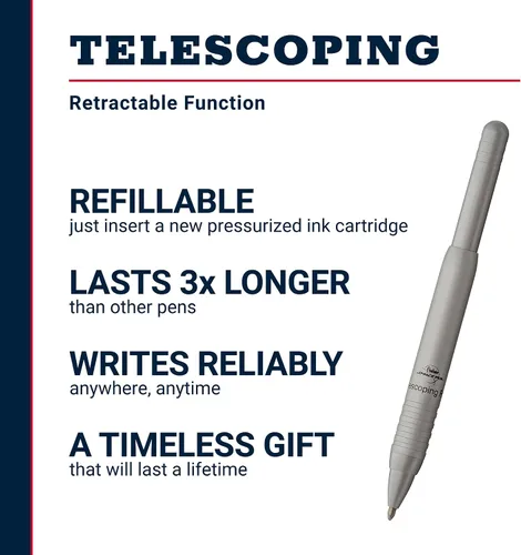 Miniatura 2 de Fisher Space bolígrafo telescópico espacial (TLP)