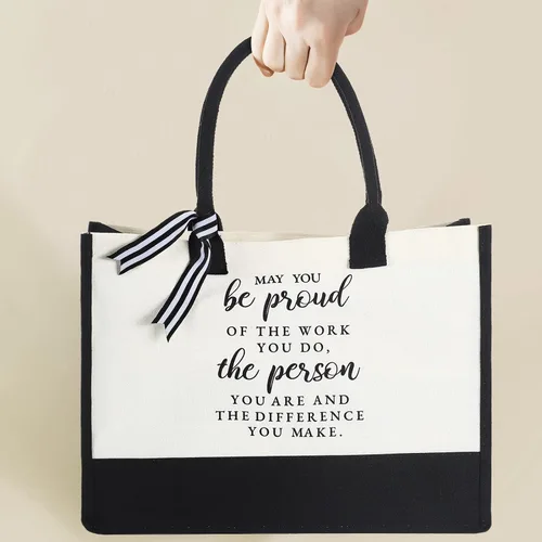 Miniatura 2 de Cunno Bolsa de lona de regalo para compañeras de trabajo para mujeres, regalo de agradecimiento a los empleados, regalo de agradecimiento