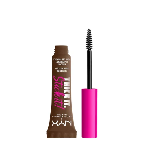 Miniatura 11 de NYX PROFESSIONAL MAKEUP Thick It Stick It Máscara Engrosante para Cejas, Gel para Cejas - Taupe