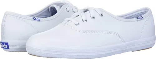 Miniatura 7 de Keds Champion - Zapatillas de piel para mujer, Blanco, 8 ancho