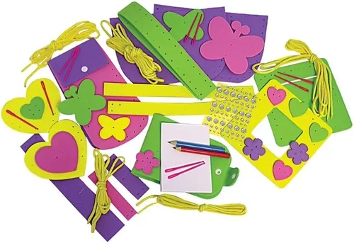 Miniatura 2 de Galt Toys, primer kit de costura para niños, kit de manualidades para aprender a coser DIY, para niños de 5 años en adelante