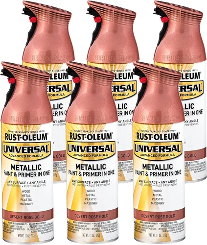 Miniatura 32 de Rust-Oleum 245197 Pintura en aerosol universal para todas las superficies, 12 onzas, negro satinado