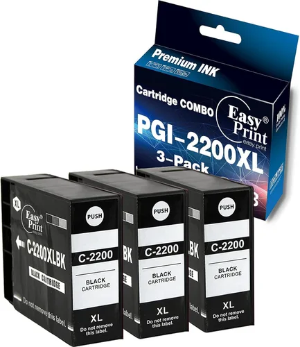 Miniatura 10 de EASYPRINT - Cartuchos de tinta compatibles 2200XL PGI-2200 PGI2200XL utilizados para Canon Maxify MB5320 MB5120 MB5420 MB5020 iB4120 iB4020