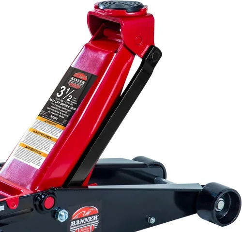 Miniatura 2 de Blackhawk b6350 Negro/rojo servicio rápido Lift Jack, 3.5 toneladas de capacidad