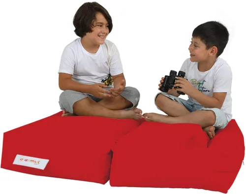 Miniatura 5 de WELL HOME MOBILIARIO & DECORACIÓN Sillón 2 pl + Puf Niños Rojo