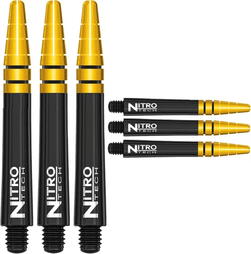 Miniatura 2 de RED DRAGON Nitrotech - Tallos de dardos intermedios - 2 juegos por paquete (6 tallos en total)