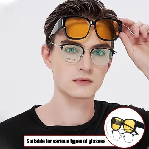 Miniatura 3 de Gafas de degeneración macular para hombres y mujeres, gafas de gran tamaño para ayuda a la degeneración macular, glaucoma, cataratas y retinitis