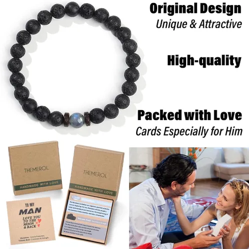 Miniatura 31 de Unique Bracelet Gifts To Son Grandson Dad Boyfriend Husband Brother Nephew Uncle Grandpa