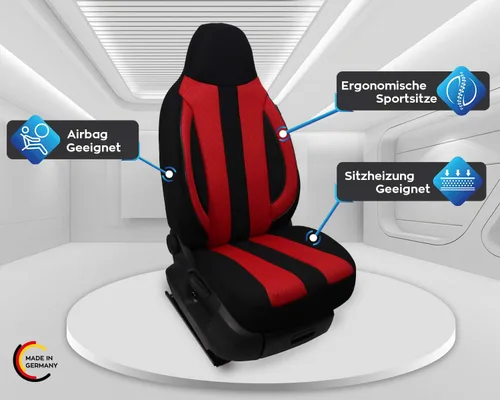 Miniatura 8 de BREMER SITZBEZÜGE Fundas de asiento para Peugeot 108 MD502