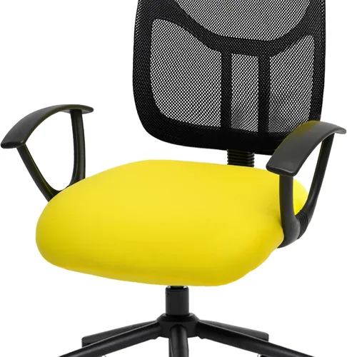 Miniatura 56 de Fundas elásticas para asiento de silla de oficina de escritorio - Funda universal de spandex para silla de computadora - Fundas removibles lavables