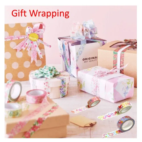 Miniatura 6 de Kamiiso Cinta Washi Wagashi de postre japonés, 0.591 in, kimono para álbumes de recortes, álbum de fotos DIY