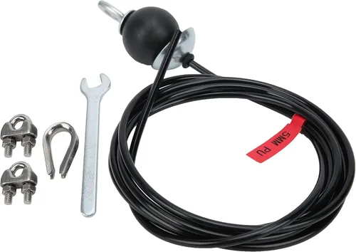 Cable de gimnasio ajustable Cable de fitness Cuerda de alambre de acero para gimnasio en casa Sistema de polea de fitness