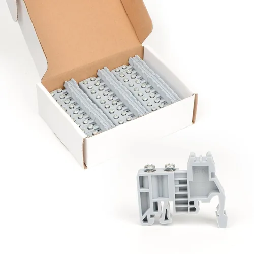 Miniatura 10 de Bloque de terminales, terminal de voltaje tipo riel, bloque de terminales combinado de riel (paquete de 2)