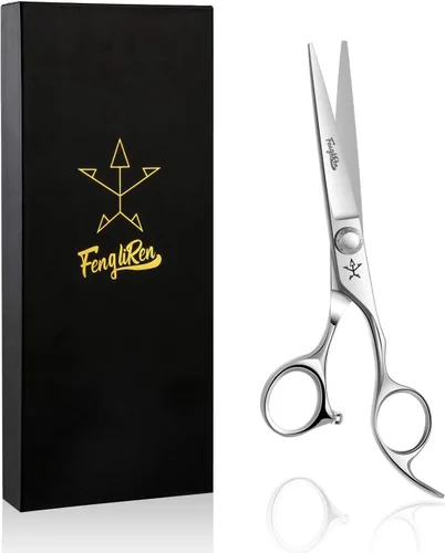 Miniatura 9 de Tijeras de corte de pelo de peluquero extremadamente afiladas profesionales de alta gama Tijeras de peluquería para cabello 6 pulgadas tijeras