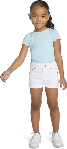 Miniatura 5 de Levi's Girls' Girlfriend Fit Denim Shorty Shorts