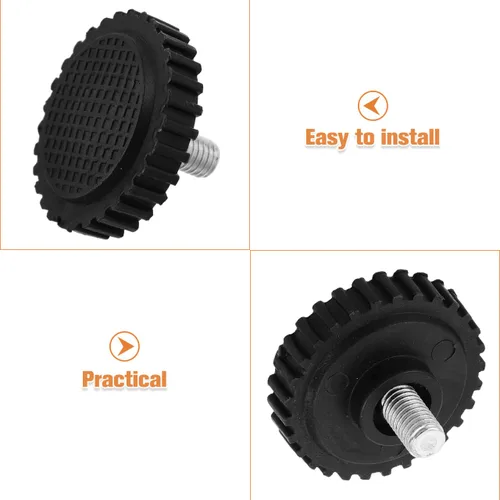 Miniatura 8 de BESTOYARD 4 piezas de repuesto de patas universales de goma y hierro antideslizantes para cocina digital, electrónica, joyería, básculas de alimentos