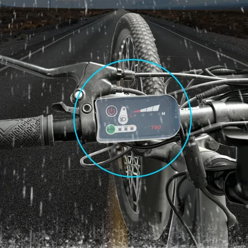Miniatura 2 de Fundas protectoras siliconas bicicleta eléctrica velocímetros pantalla protectora caso ligero bicicletas accesorio