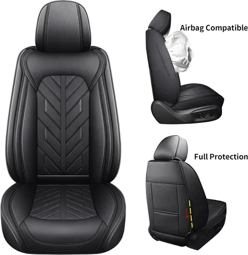 Miniatura 2 de Tomatoman Fundas para Asientos Delanteros Compatibles con Hyundai Tucson Nissan Altima Sentra Maxima Rogue Versa Honda Insight Accord HRV Odyssey