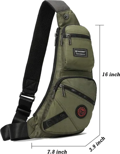 Miniatura 61 de Nicgid Sling Bag - Mochila bandolera para hombre), LYSB01NH075BJ-SPRTSEQIP