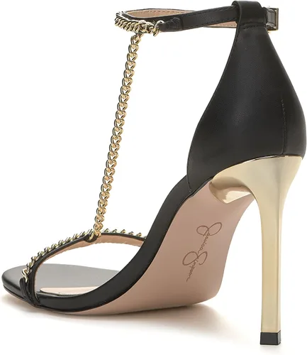Miniatura 7 de Jessica Simpson Qiven - Sandalias de tacón alto con correa en T para mujer