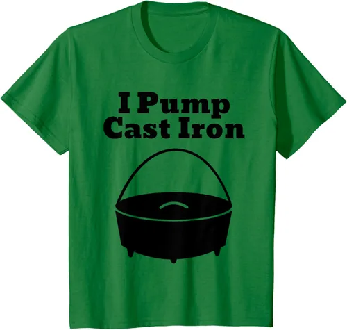 Miniatura 30 de I Pump - Camiseta de hierro fundido para cocinar al horno holandés