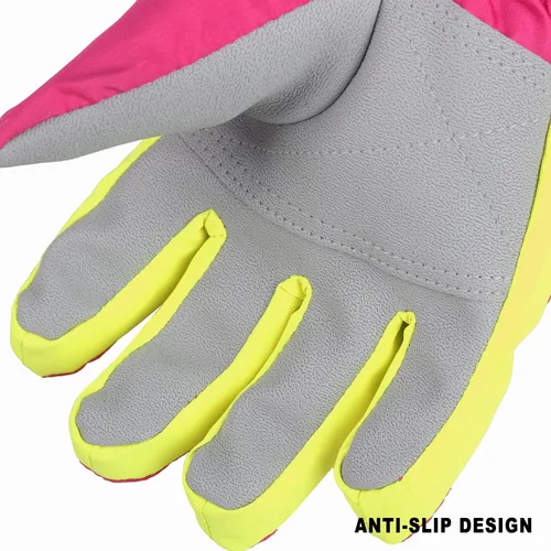 Miniatura 9 de AMYIPO - Guantes de invierno para niños y niñas, ideales para esquí, nieve, snowboard