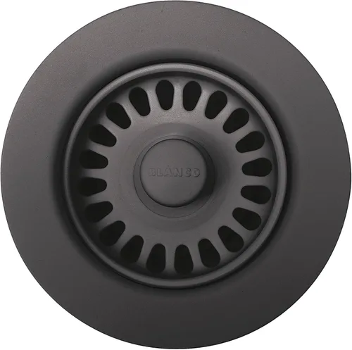 Miniatura 5 de BLANCO, Brida de eliminación de basura de cocina SILGRANIT emparejada en gris metálico 442229, 3.5 pulgadas