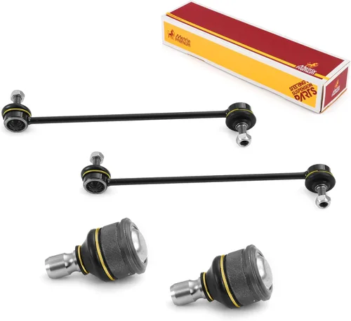 Miniatura 63 de Metrix Premium Chassis Parts - Juego de 4 piezas de articulación de rótula superior y barra estabilizadora delantera para Ford Ranger RWD 1998-2011