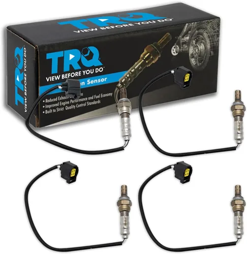 Miniatura 19 de TRQ Juego de 4 sensores de oxígeno O2 compatibles con Chevrolet Equinox 2013-17, GMC Terrain 2013-17, Chevrolet Equinox 2010-12, Buick Lacrosse