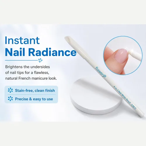Miniatura 2 de Lápiz de uñas blanco