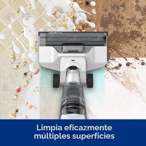 Miniatura 3 de Tineco iFLOOR 2 - Aspiradora y trapeadora inalámbrica para pisos húmedos y secos, limpieza en un solo paso para pisos duros, ideal para suciedad